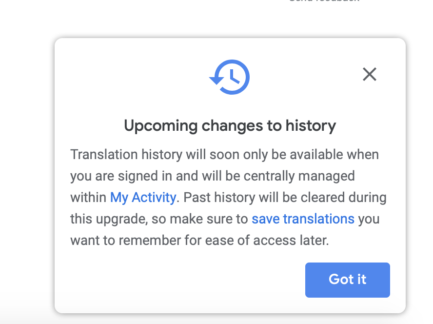 Google Translate Update Will Save History to Google Account Walyou