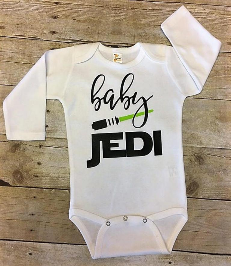 H1: Unleash the Force with Star Wars Baby Onesie SVGs: A Comprehensive Guide