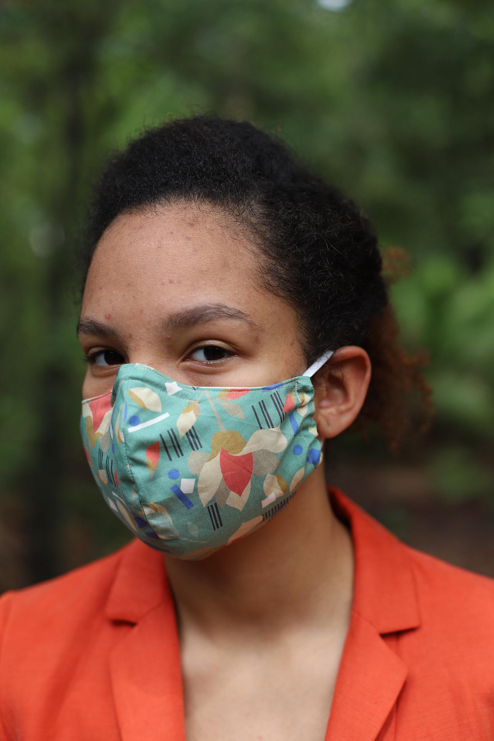 Patterned-Face-Mask-with-Nasal-Support - Walyou