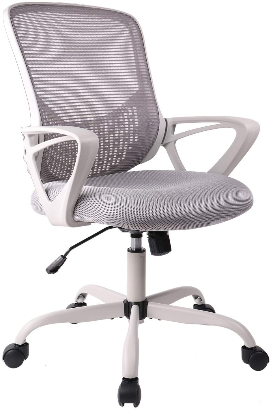Best-Office-Chairs-7-White-Ergonomic-Desk-Chair - Walyou